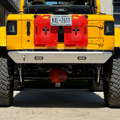 JEEP JL/JLU SAVVY LEGACY 6061 ALUMINUM REAR BUMPER