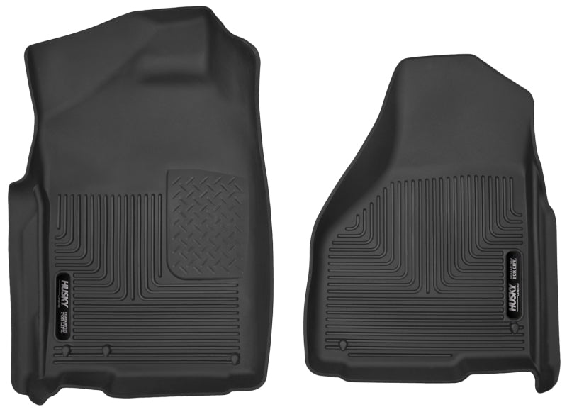 Husky Liners 09-14 Dodge Ram/Ram Quad Cab X-Act Contour Black Front Floor Liners