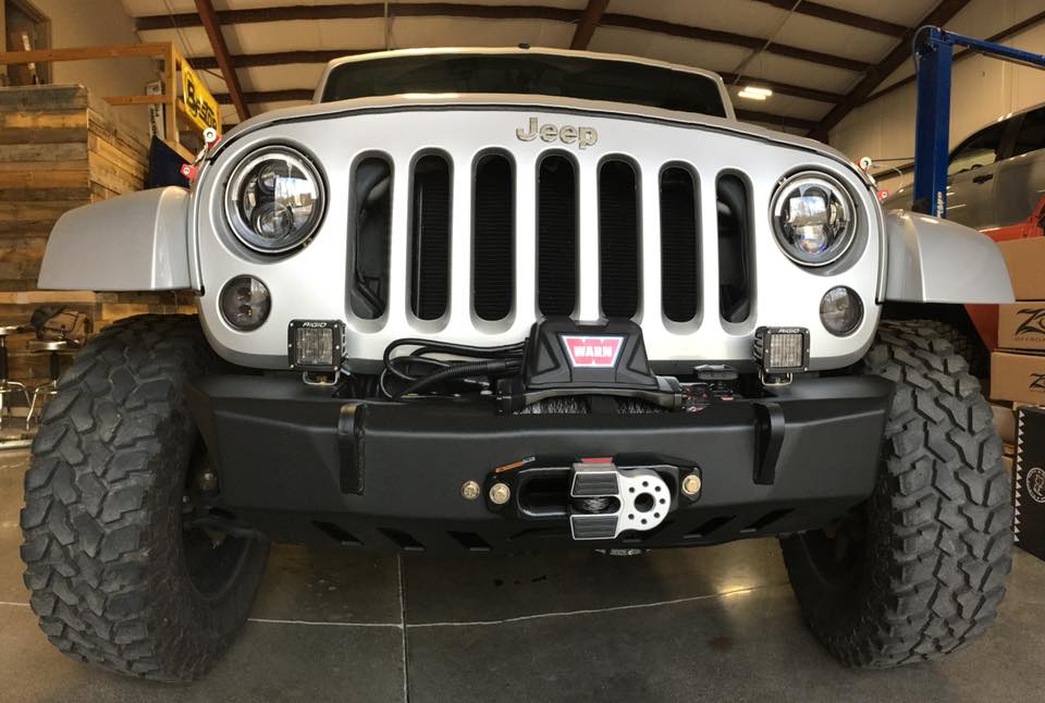 Crusher Series Front Bumper for Jeep JK / JKU