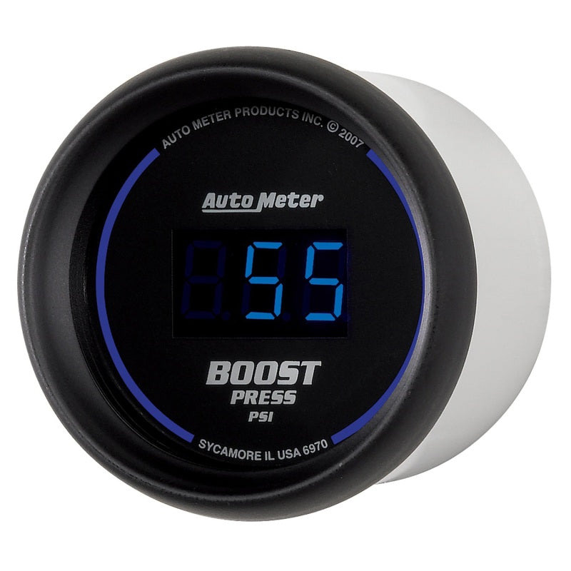 Autometer Cobalt Digital 52mm Digital 5-60 PSI Boost Gauge