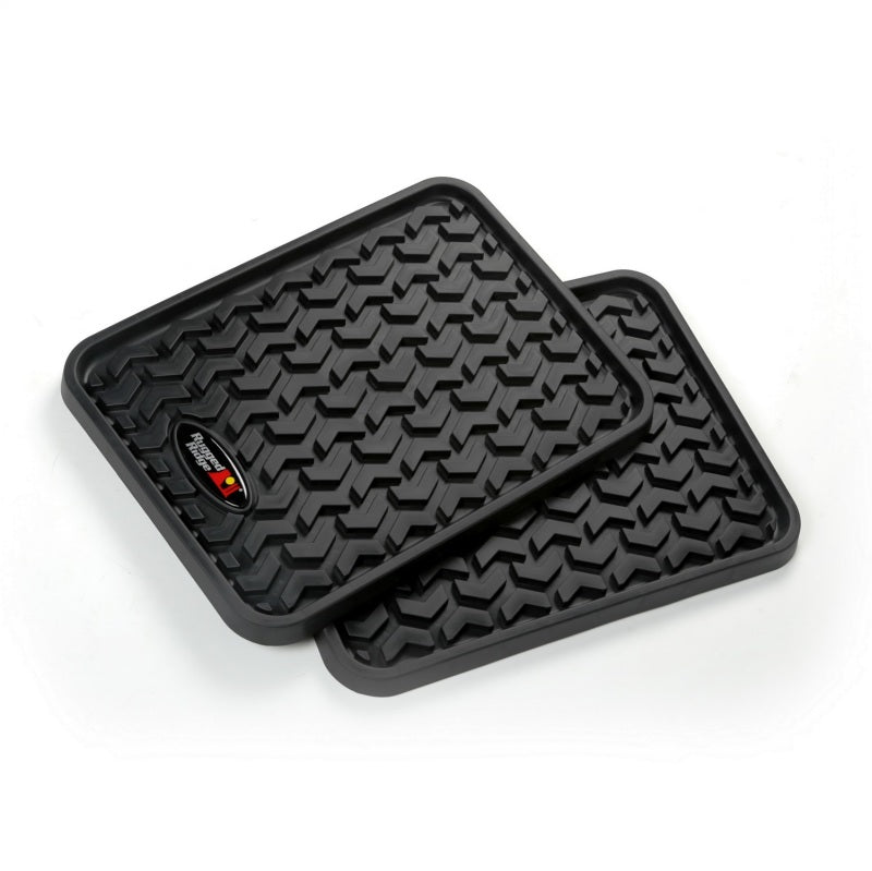 Rugged Ridge Floor Liner Rear Black Universal