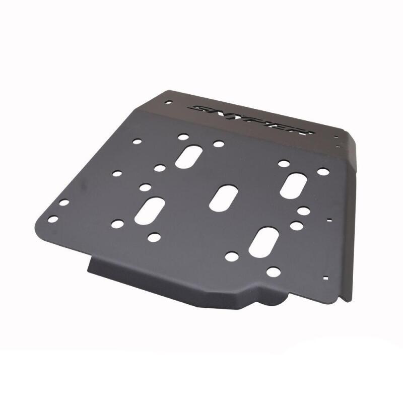 Westin/Snyper 07-17 Jeep Wrangler Transfer Case Skid Plate - Textured Black