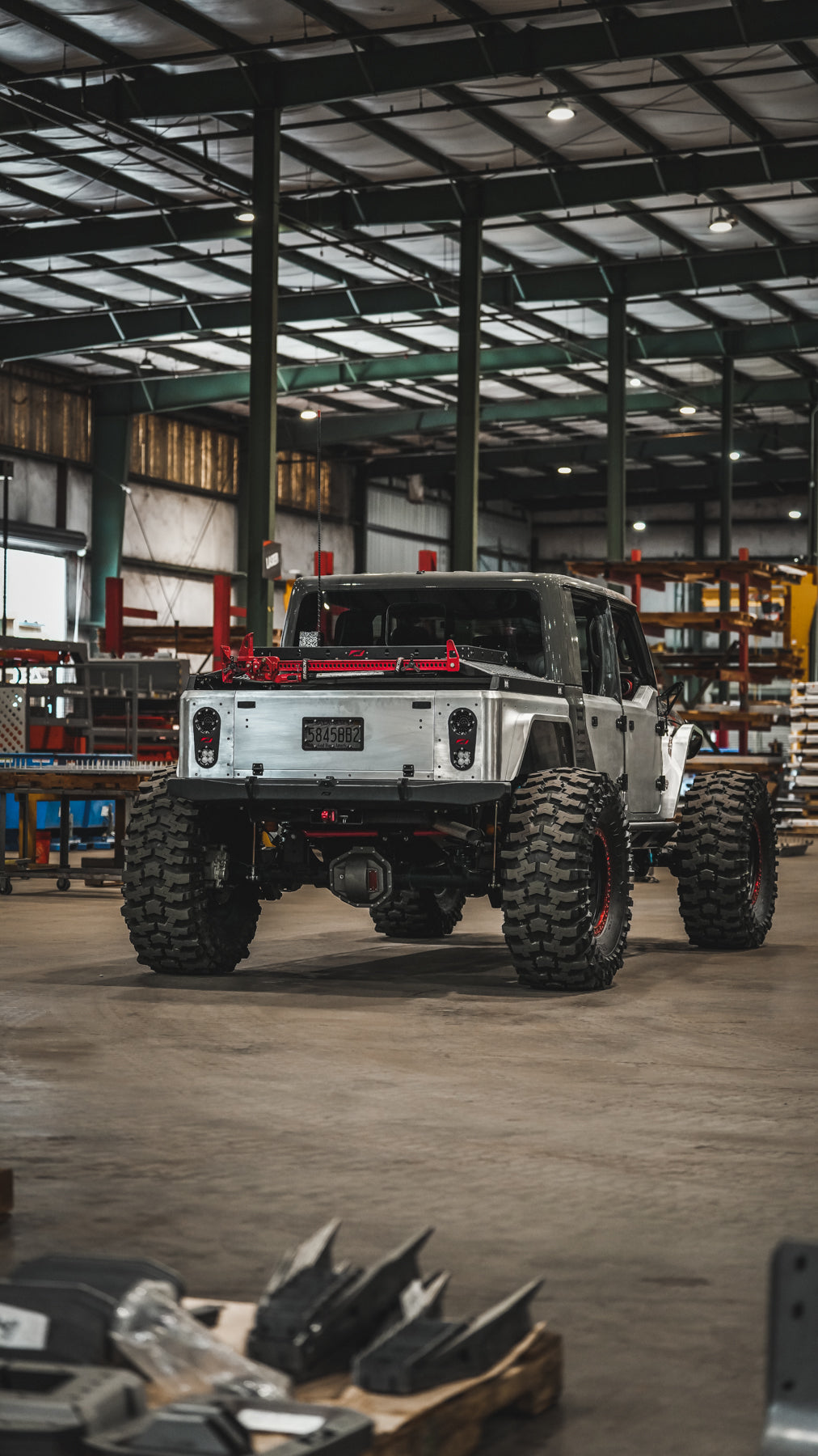 Aluminum Bobbed Replacement Bed for Jeep Gladiator