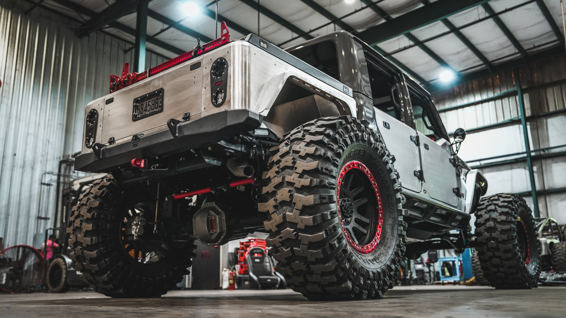 Aluminum Bobbed Replacement Bed for Jeep Gladiator