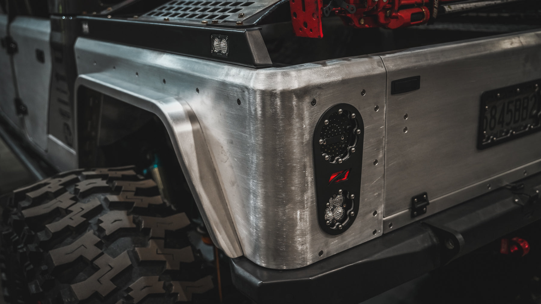 Aluminum Bobbed Replacement Bed for Jeep Gladiator