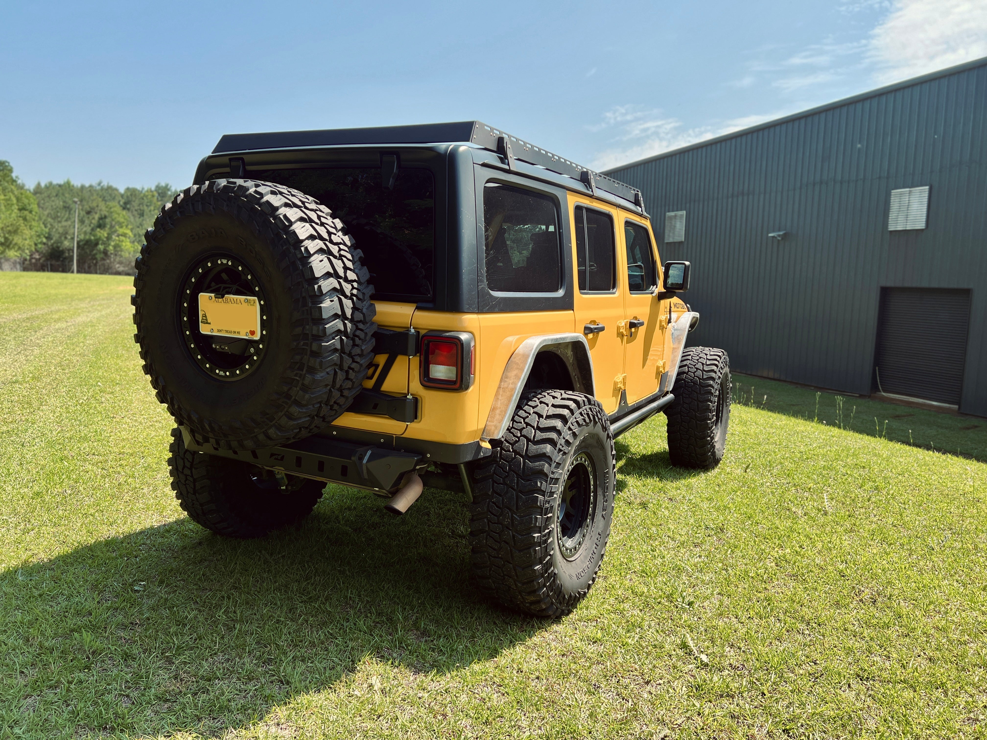 Aluminum Rear Highline Fenders for Jeep JL/JLU