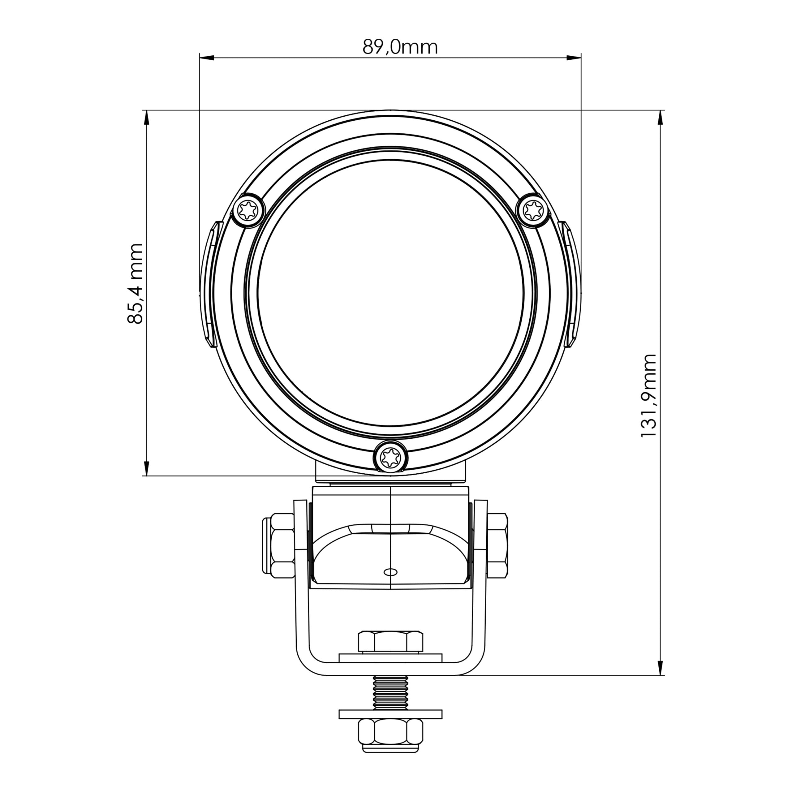 TYRI D8 2500 eLumen, 12-24V