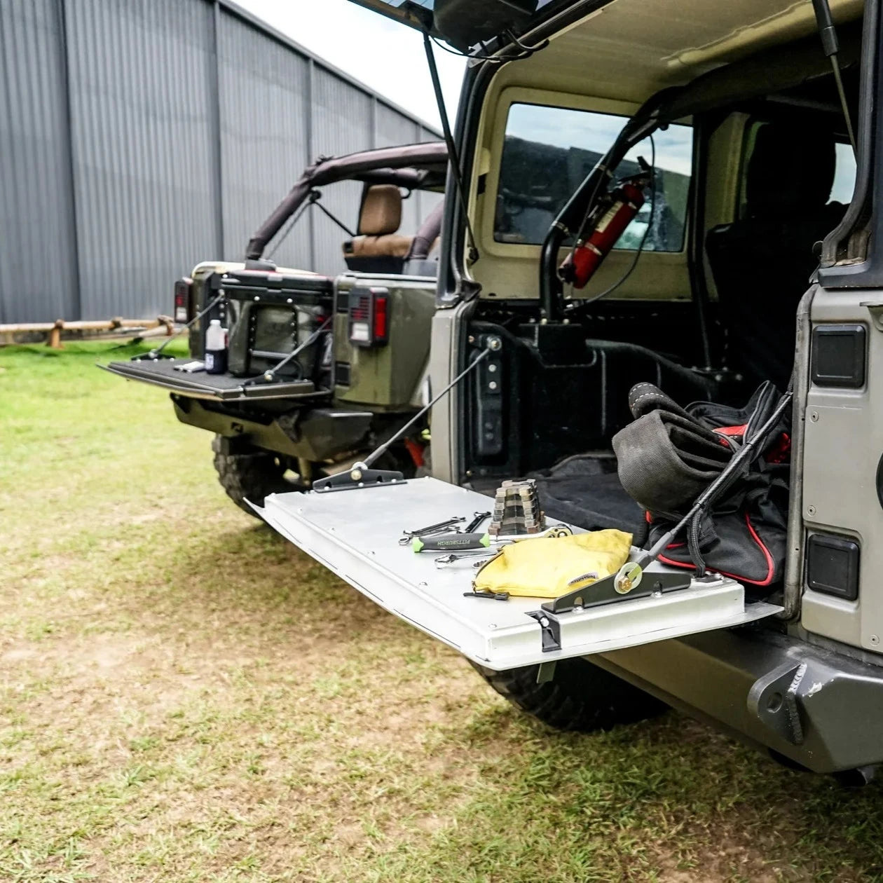 Motobilt Drop Down Tailgate for Jeep JK/JKU