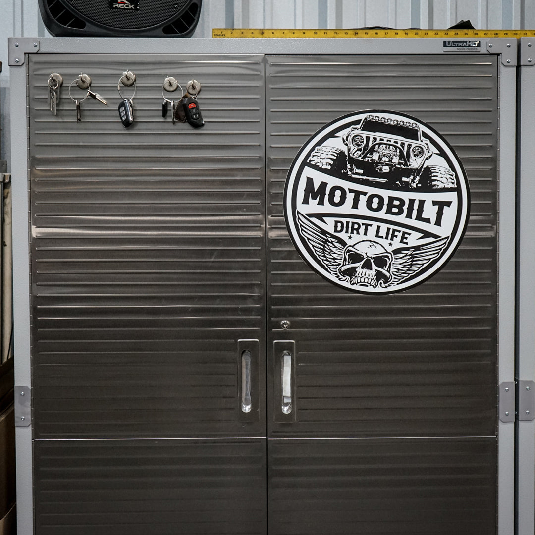 Motobilt Dirt Life Sticker - 18"