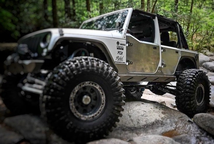 Aluminum Front Half Doors for Jeep JK