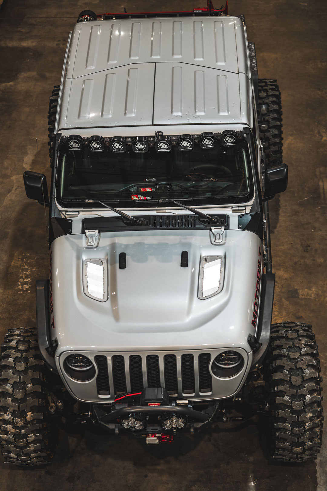 Hood Vent Kit for Jeep Rubicon JL/JLU/JT