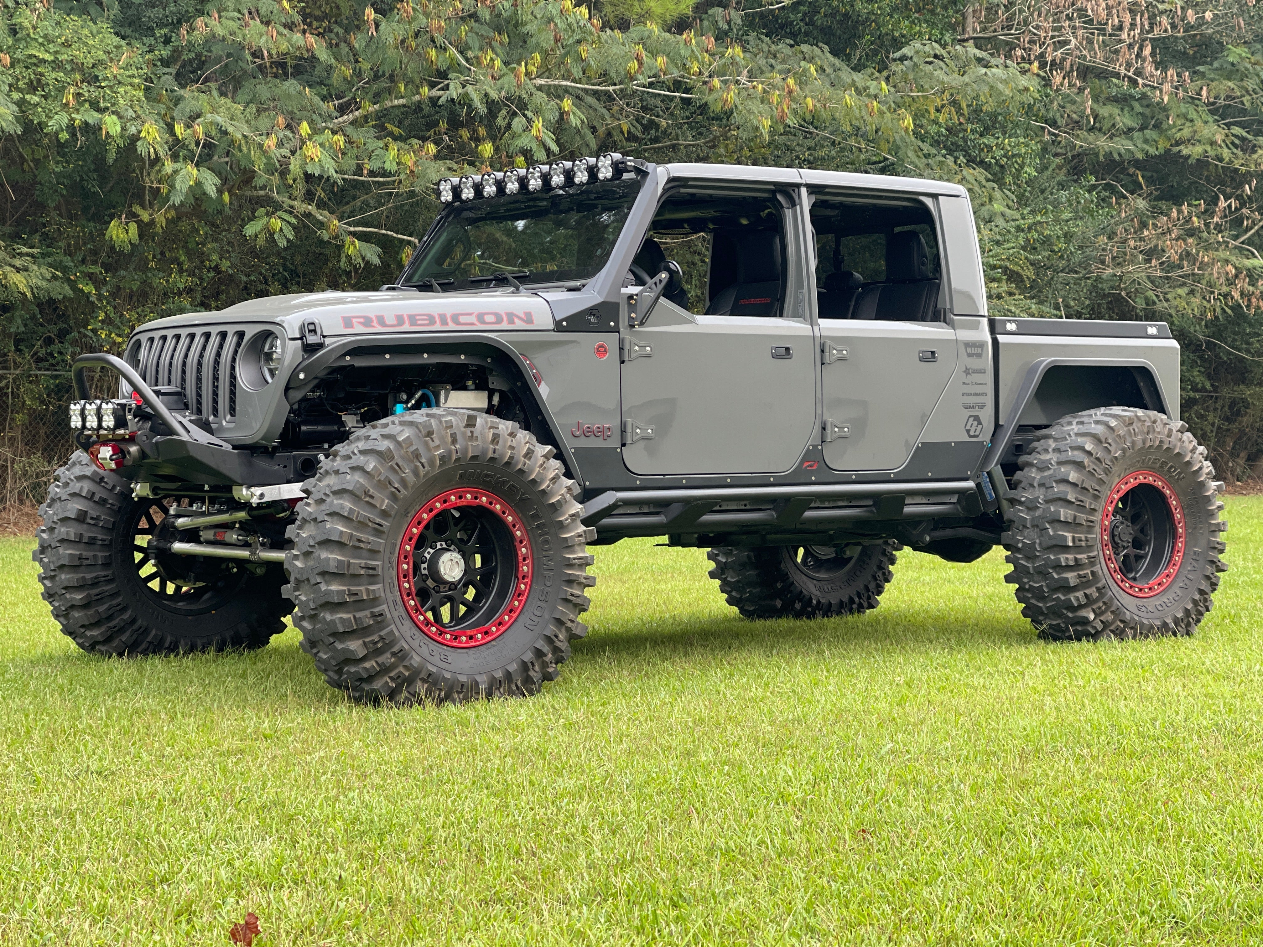 Aluminum Front Half Doors for Jeep JL/JLU/JT