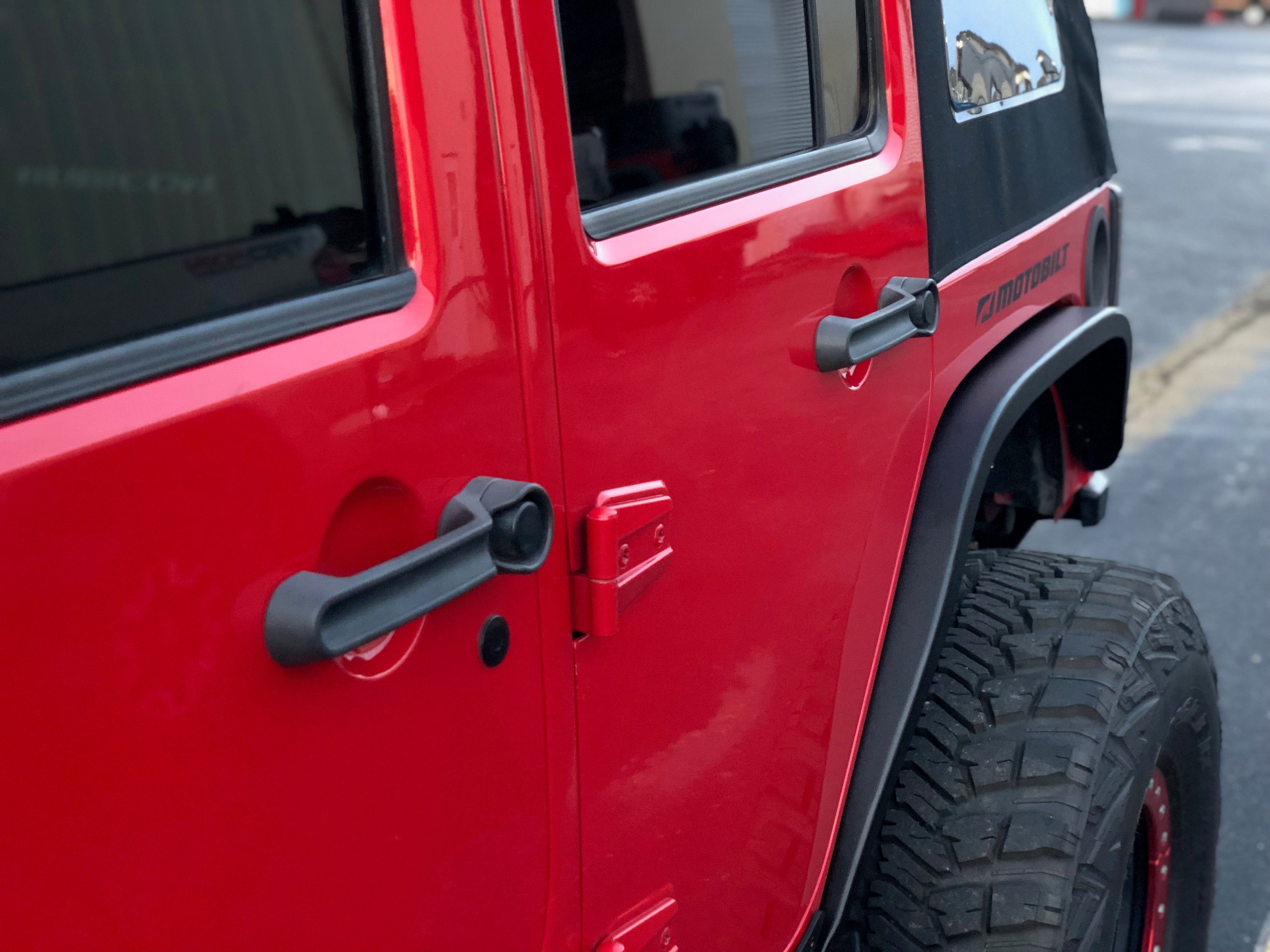 Aluminum Crusher 2" Rear Fenders for Jeep JK / JKU