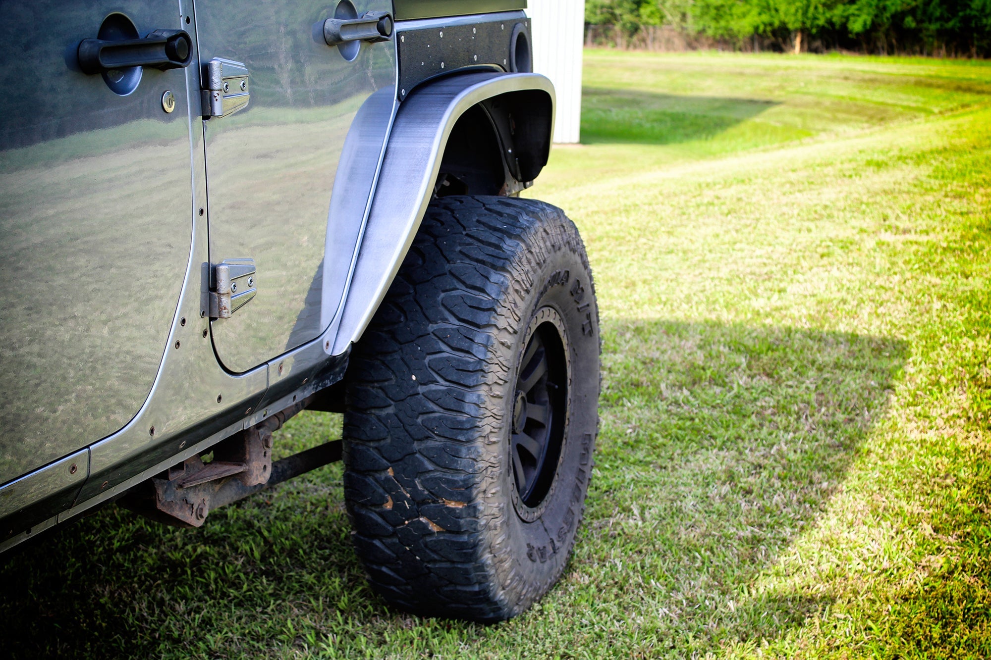 Crusher 4" Rear Fenders for Jeep JK / JKU