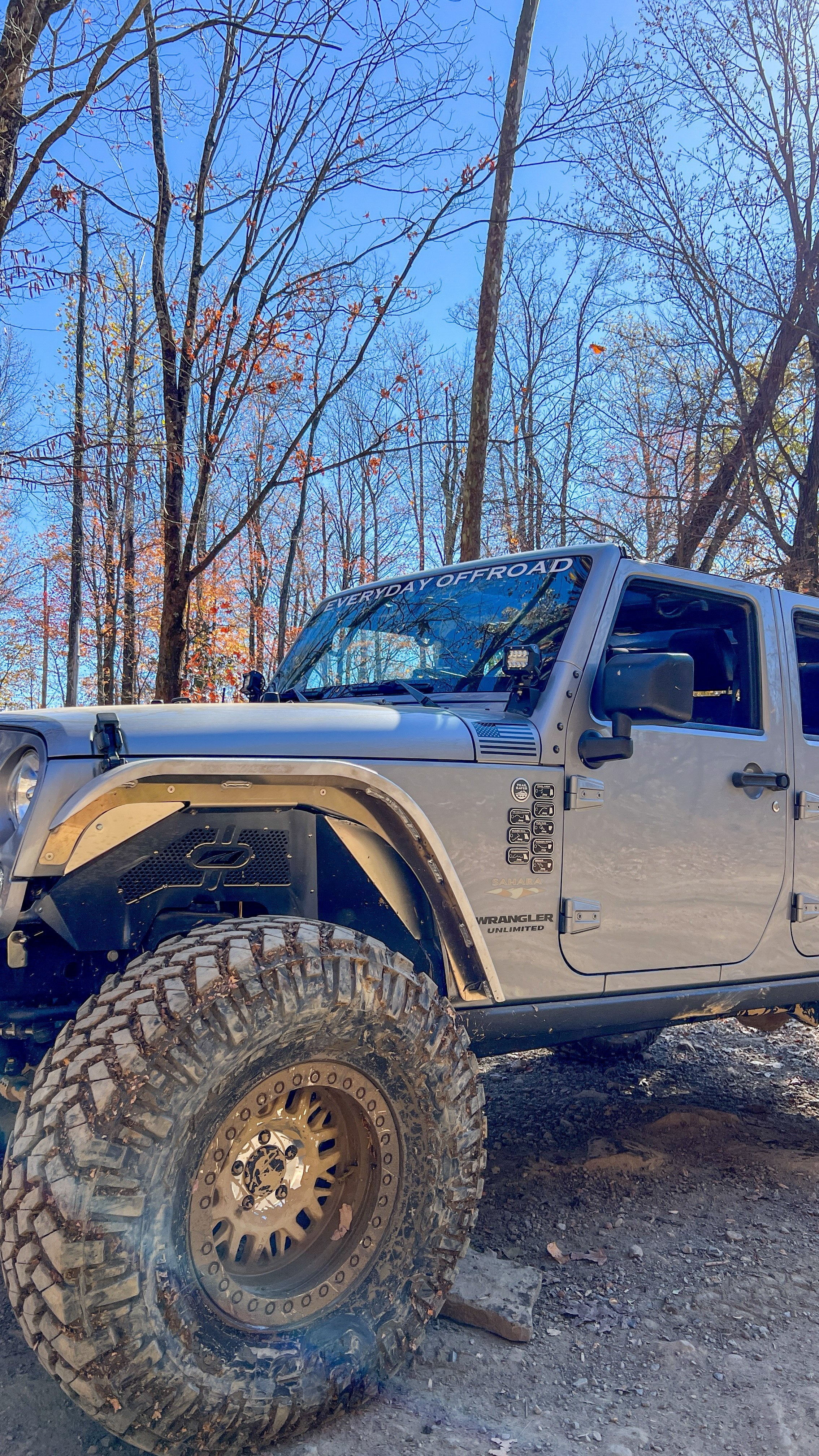 Aluminum Front Highline Fenders for Jeep JK/JKU