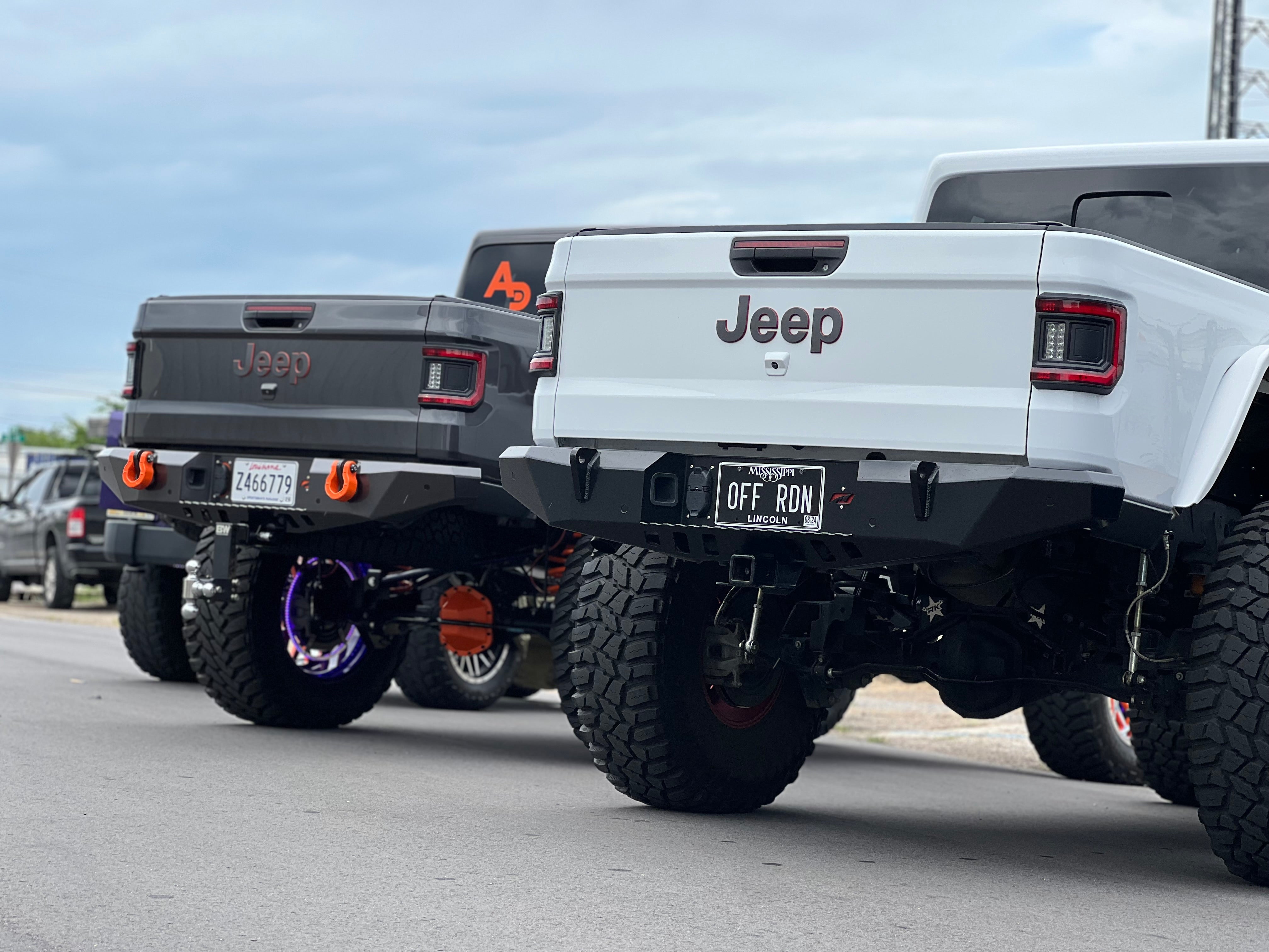 Hammer Series Rear Bumper for Jeep JT Gladiator