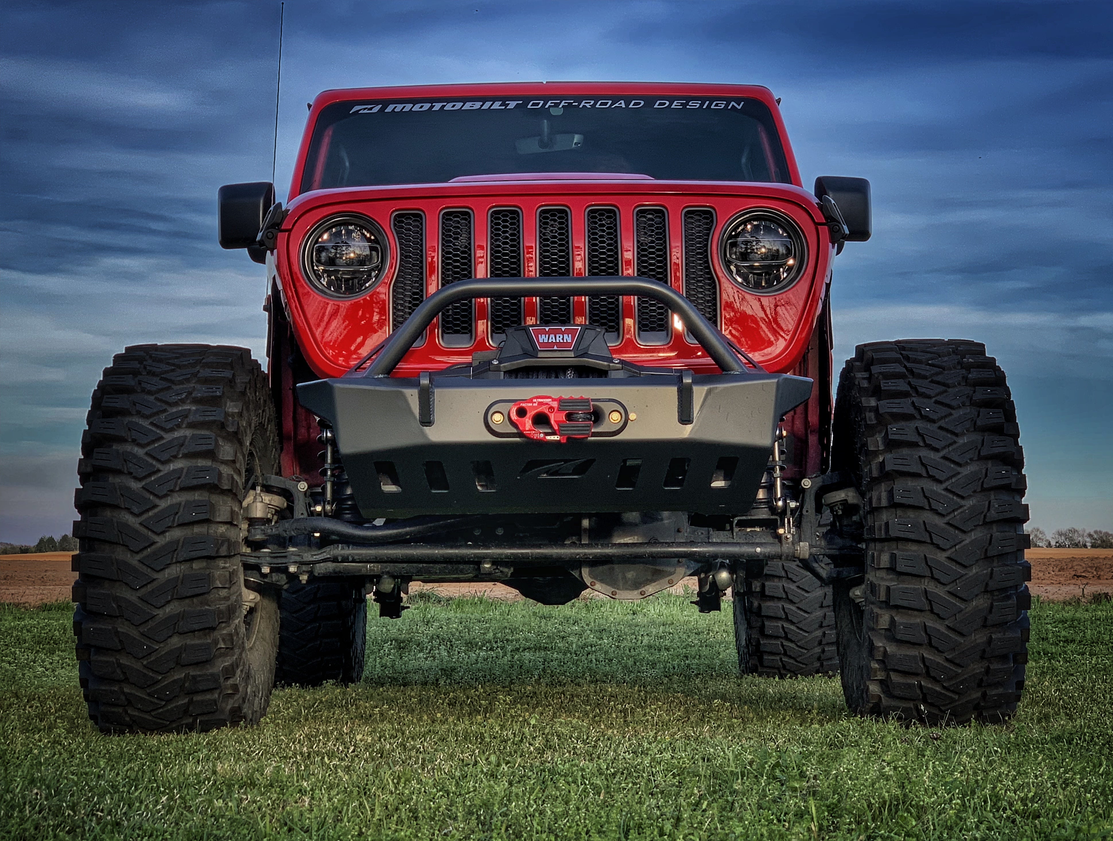 Crusher Series Front Bumper w/ Bull Bar for Jeep JL / JT Gladiator