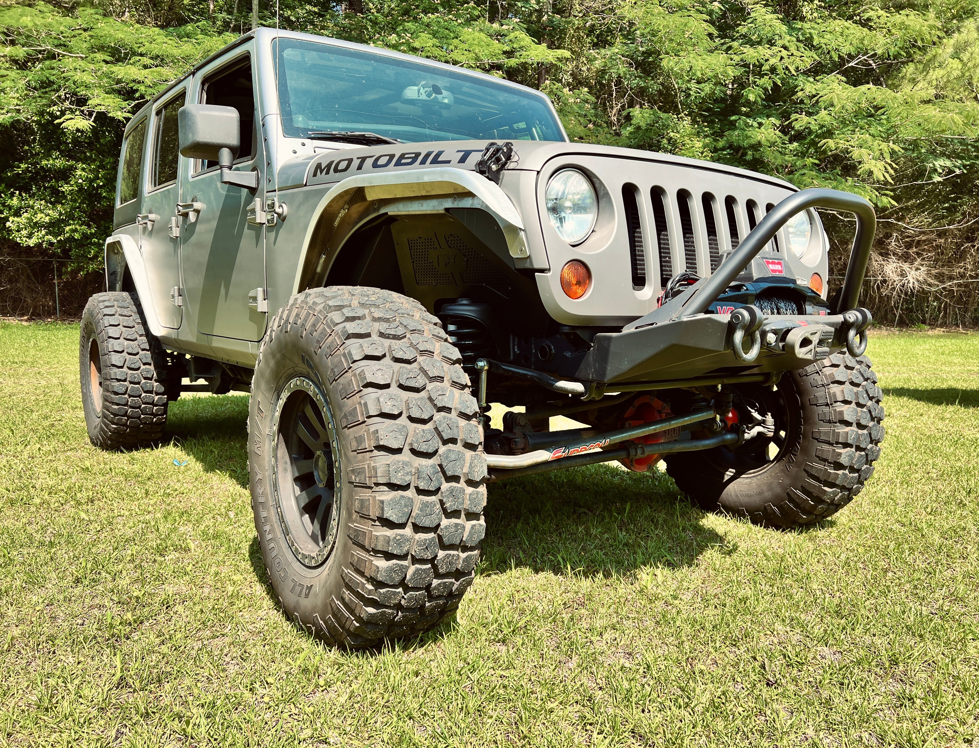 Aluminum Front Highline Fenders for Jeep JK/JKU