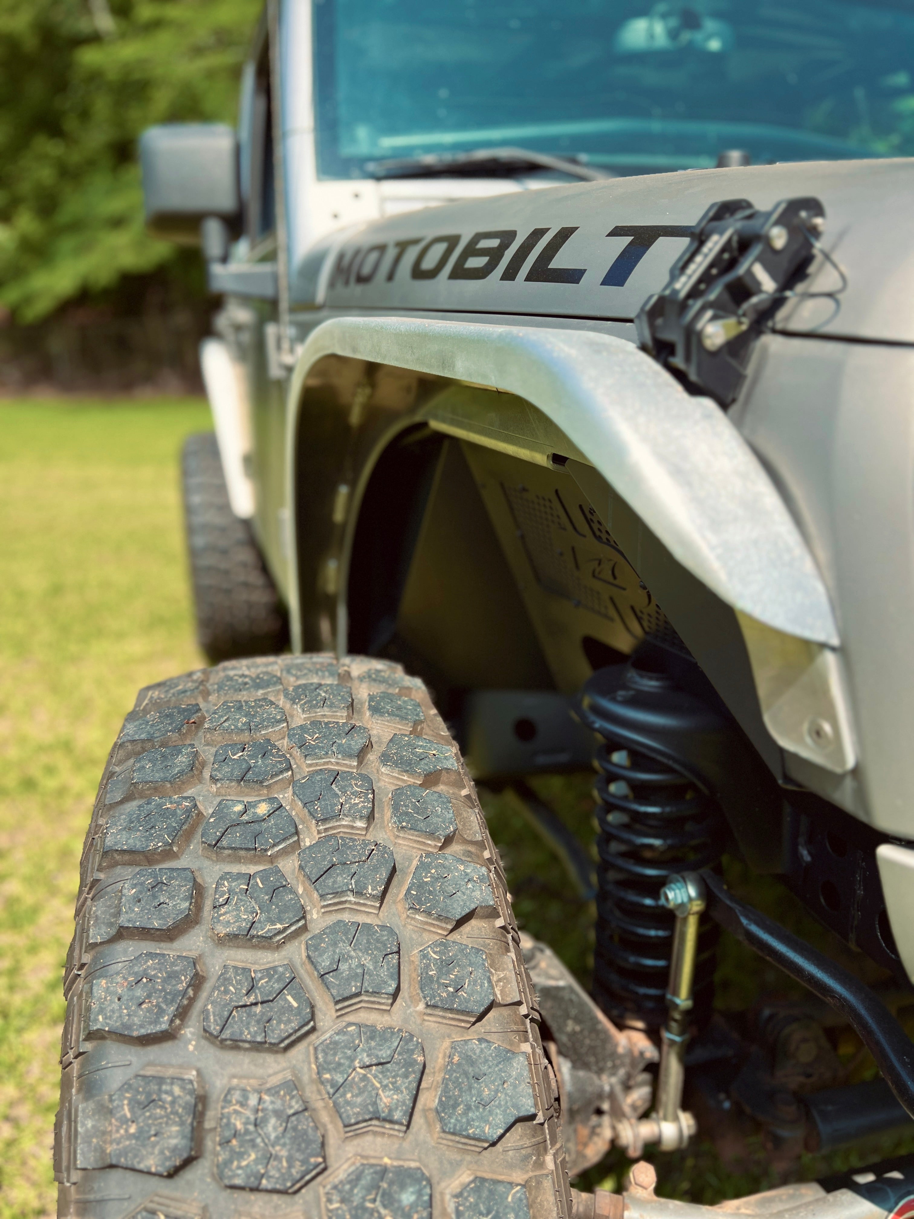 Aluminum Front Highline Fenders for Jeep JK/JKU