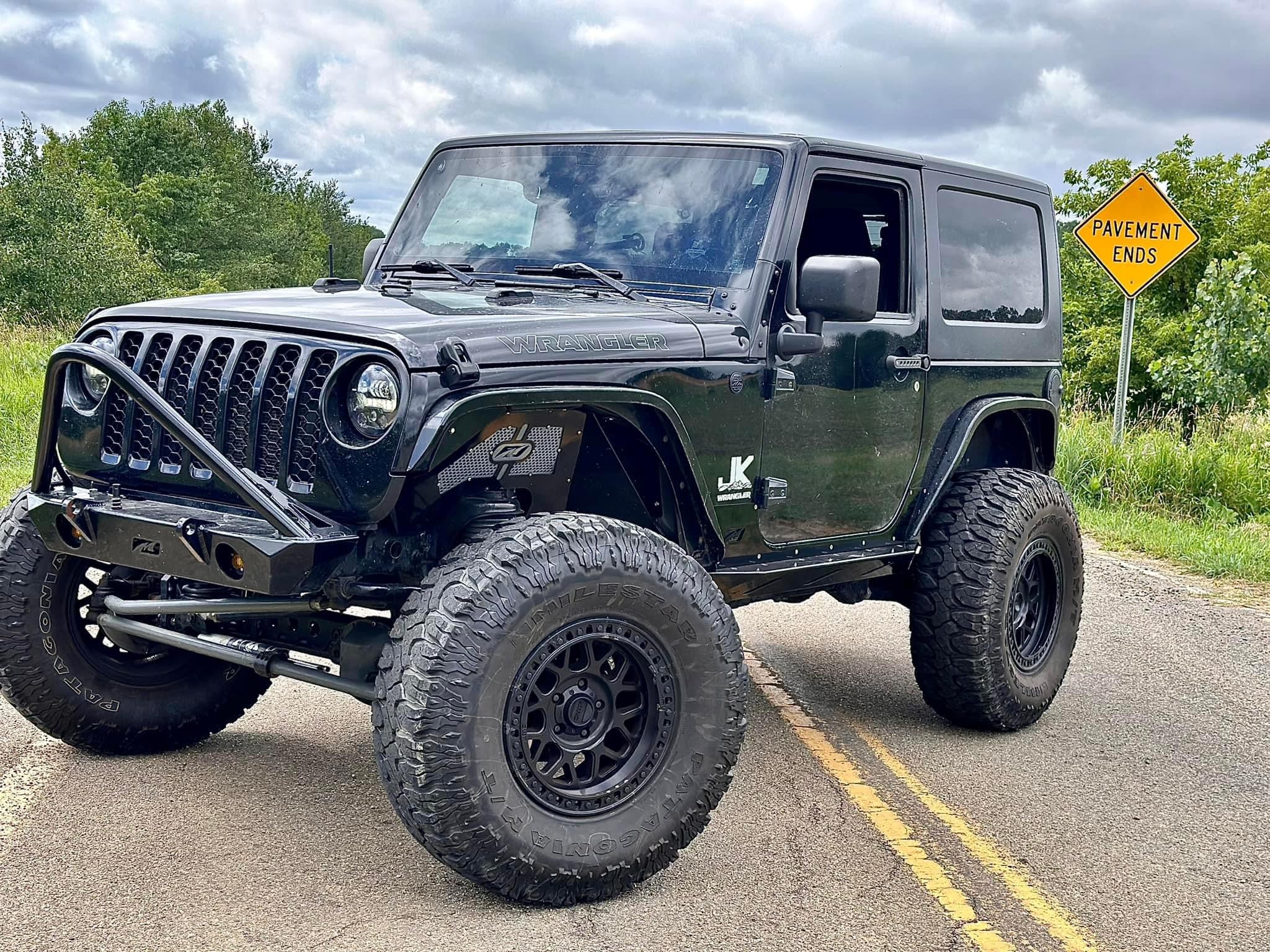 Crusher Series Rocker Guards w/ Step for Jeep JK 2 Door