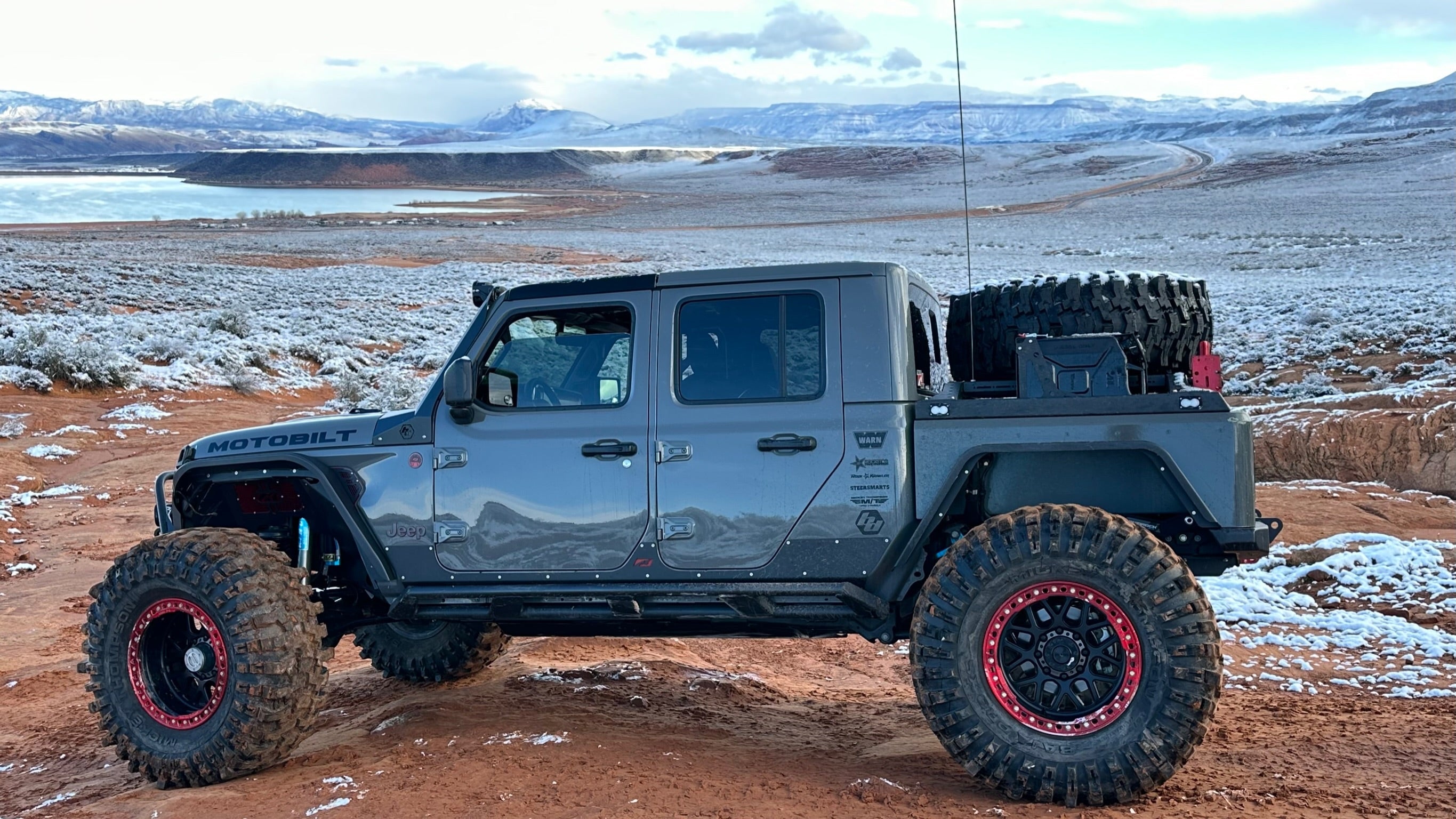 Frame Mounted Rocker Guards for Jeep JT Gladiator