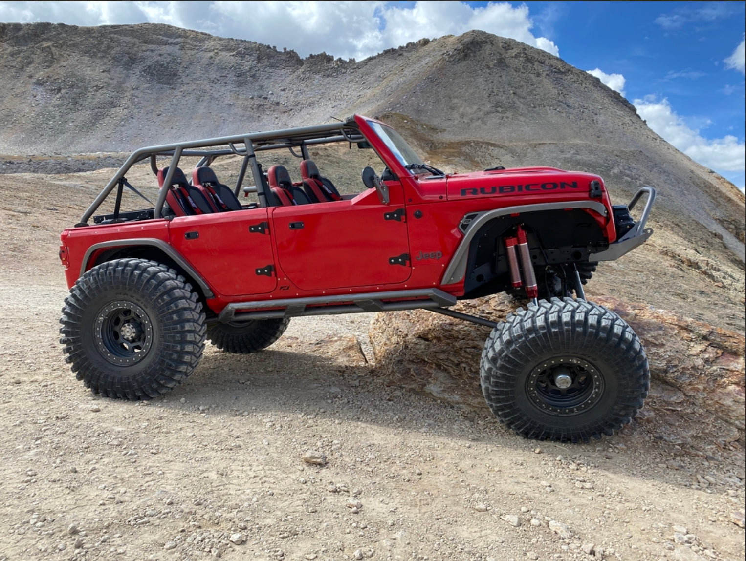 Frame Mounted Rocker Guards for Jeep JL 4 Door