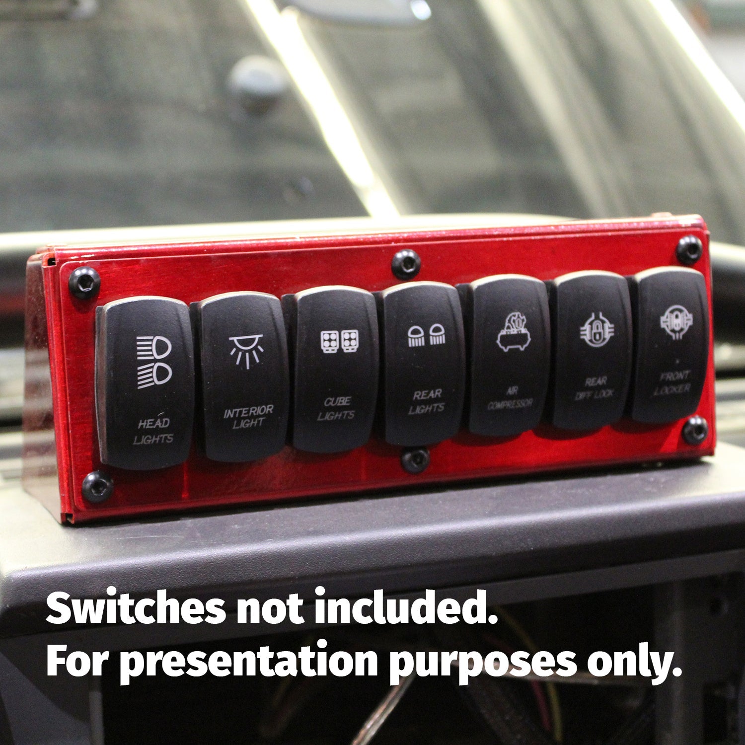 Switch Panel, Top Surface Mounted