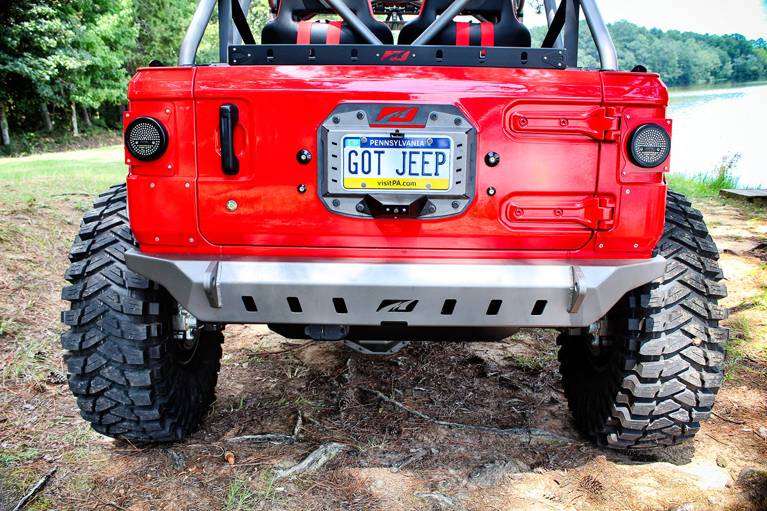 Crusher Series Rear Bumper No Spare for Jeep JL / JLU