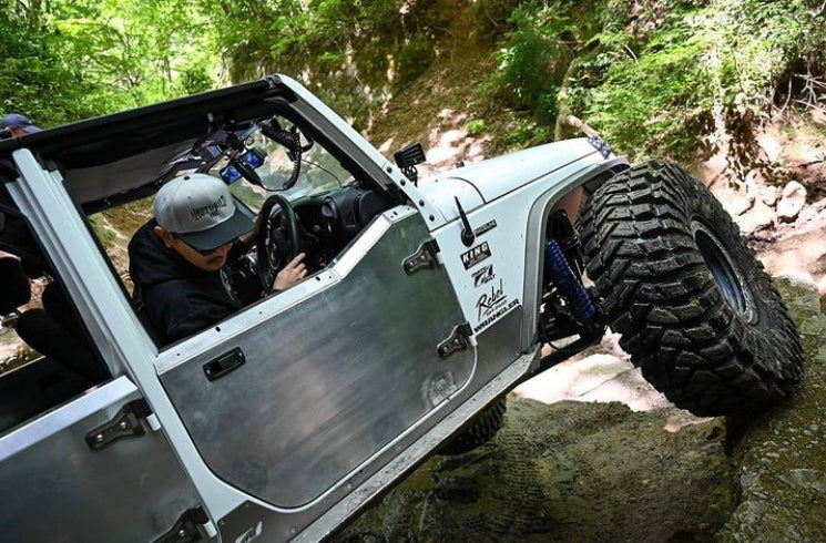 Aluminum Front Half Doors for Jeep JK