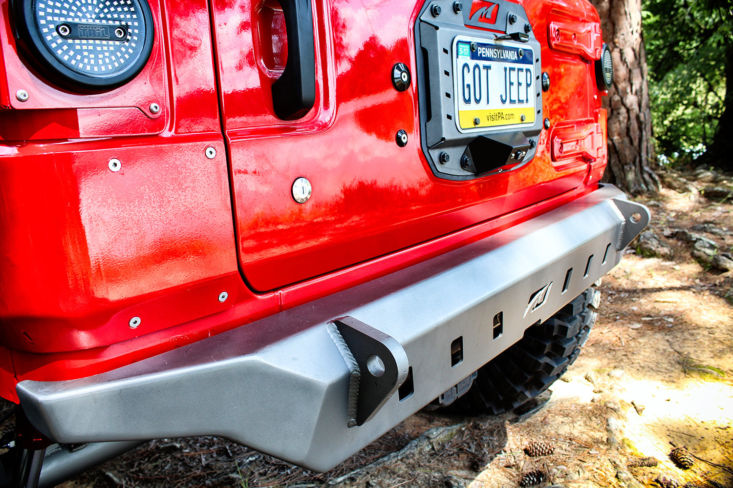 Crusher Series Rear Bumper No Spare for Jeep JL / JLU