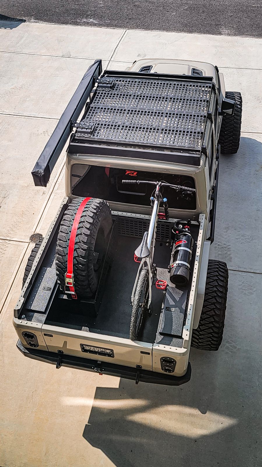 Full Cab Roof Rack for Jeep JT Gladiator