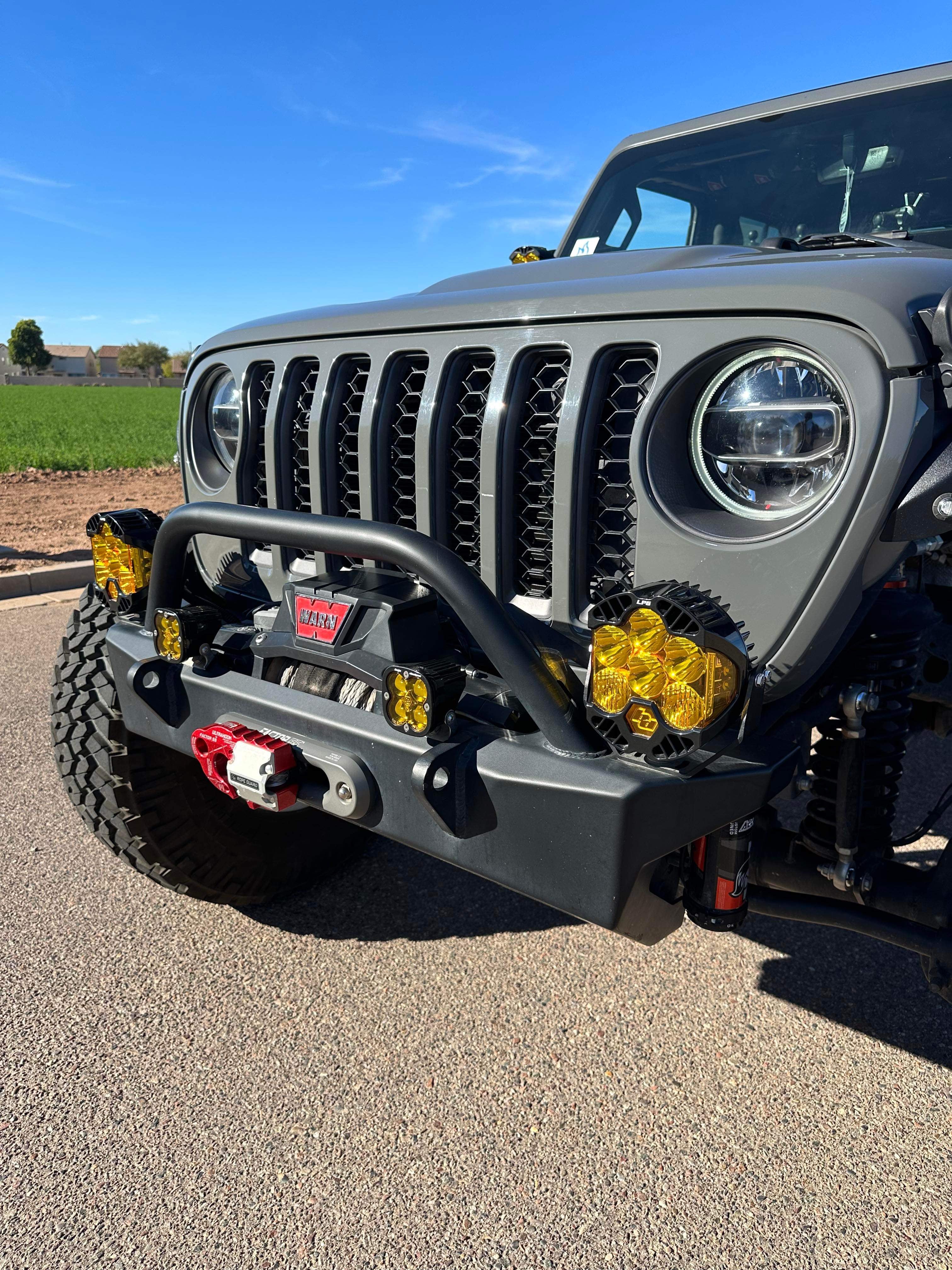 Crusher Series Front Bumper w/ Bull Bar for Jeep JL / JT Gladiator