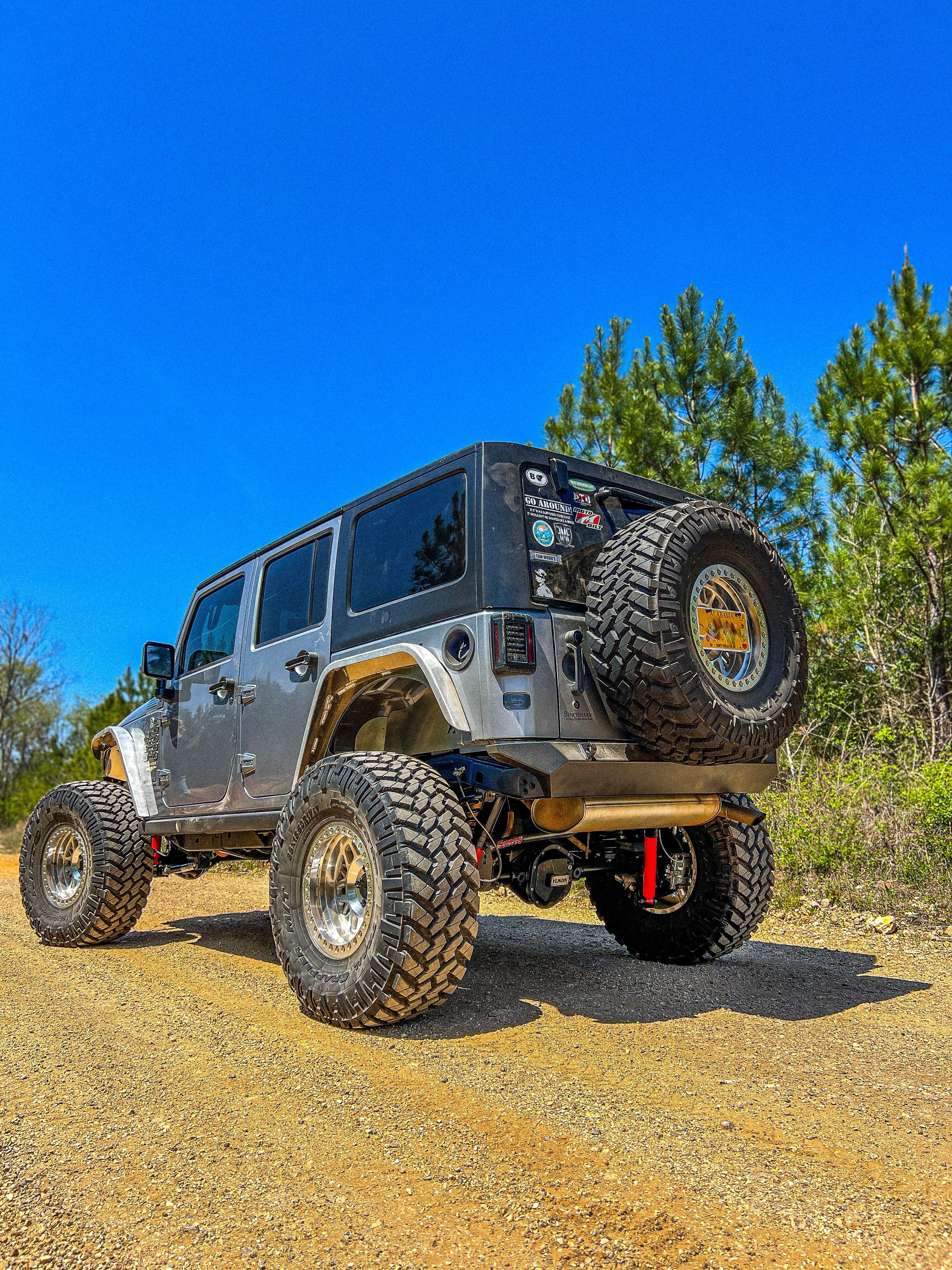 Aluminum Rear Highline Fenders for Jeep JK/JKU