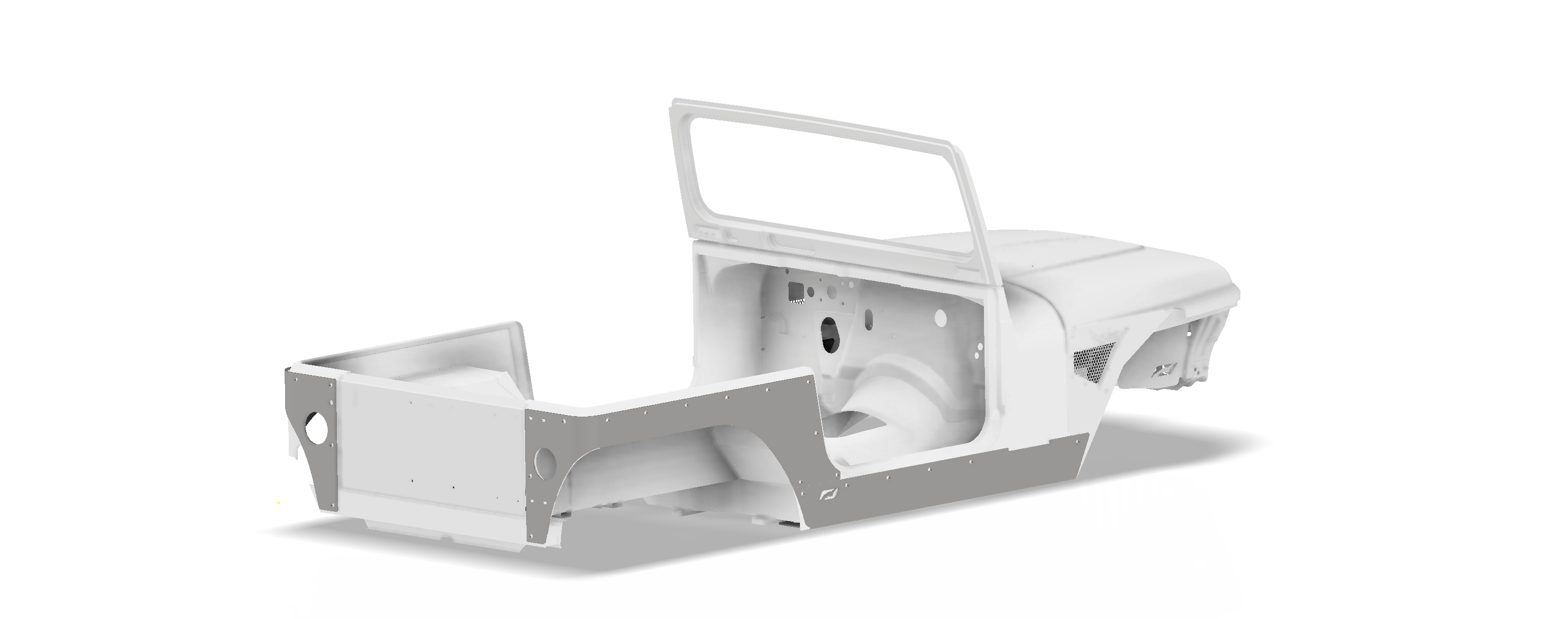 Comp Cut Corner Guards for Jeep YJ