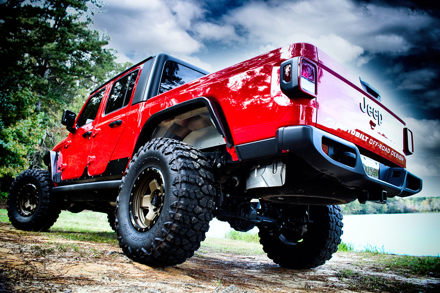 Rear Fender Flares for Jeep JT Gladiator