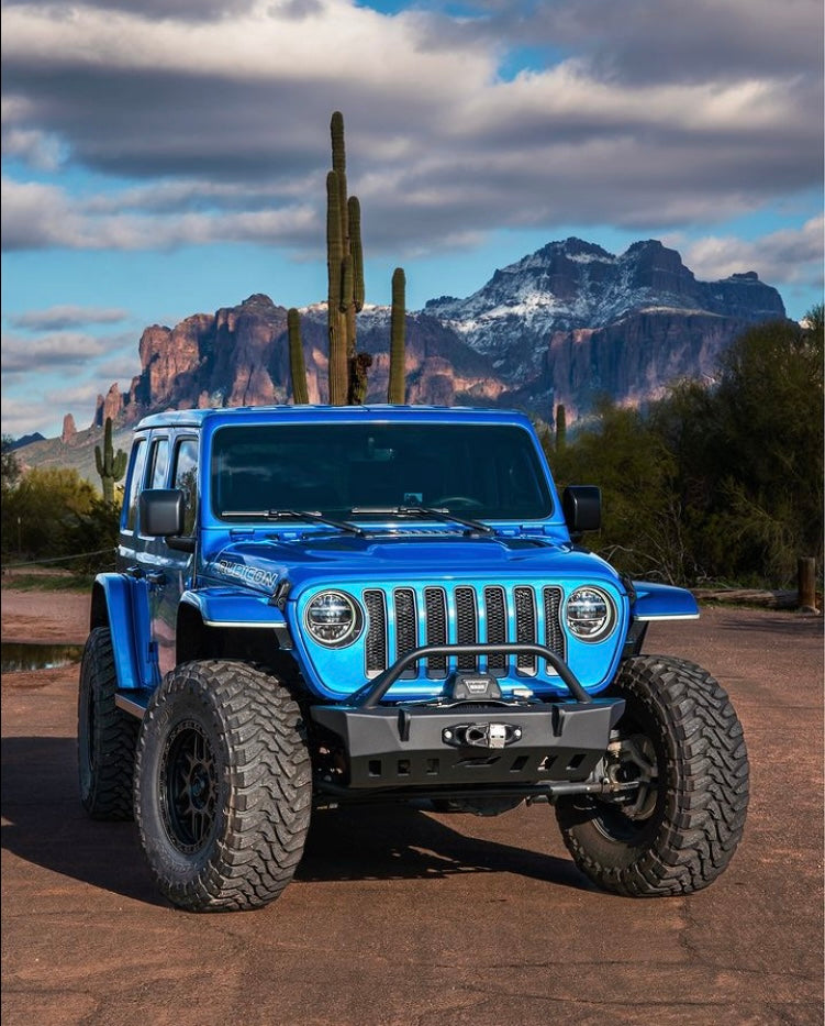 Crusher Series Front Bumper w/ Bull Bar for Jeep JL / JT Gladiator