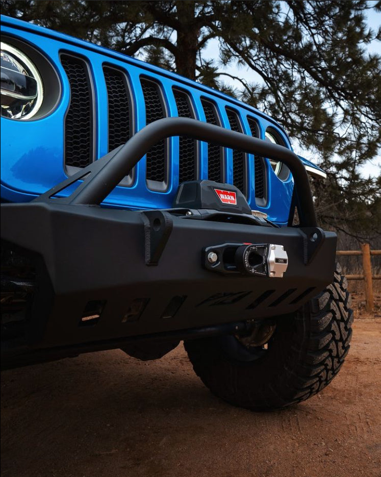 Crusher Series Front Bumper w/ Bull Bar for Jeep JL / JT Gladiator