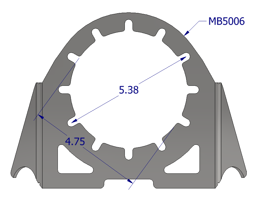 Remote Fuel Cell Filler Mount Large