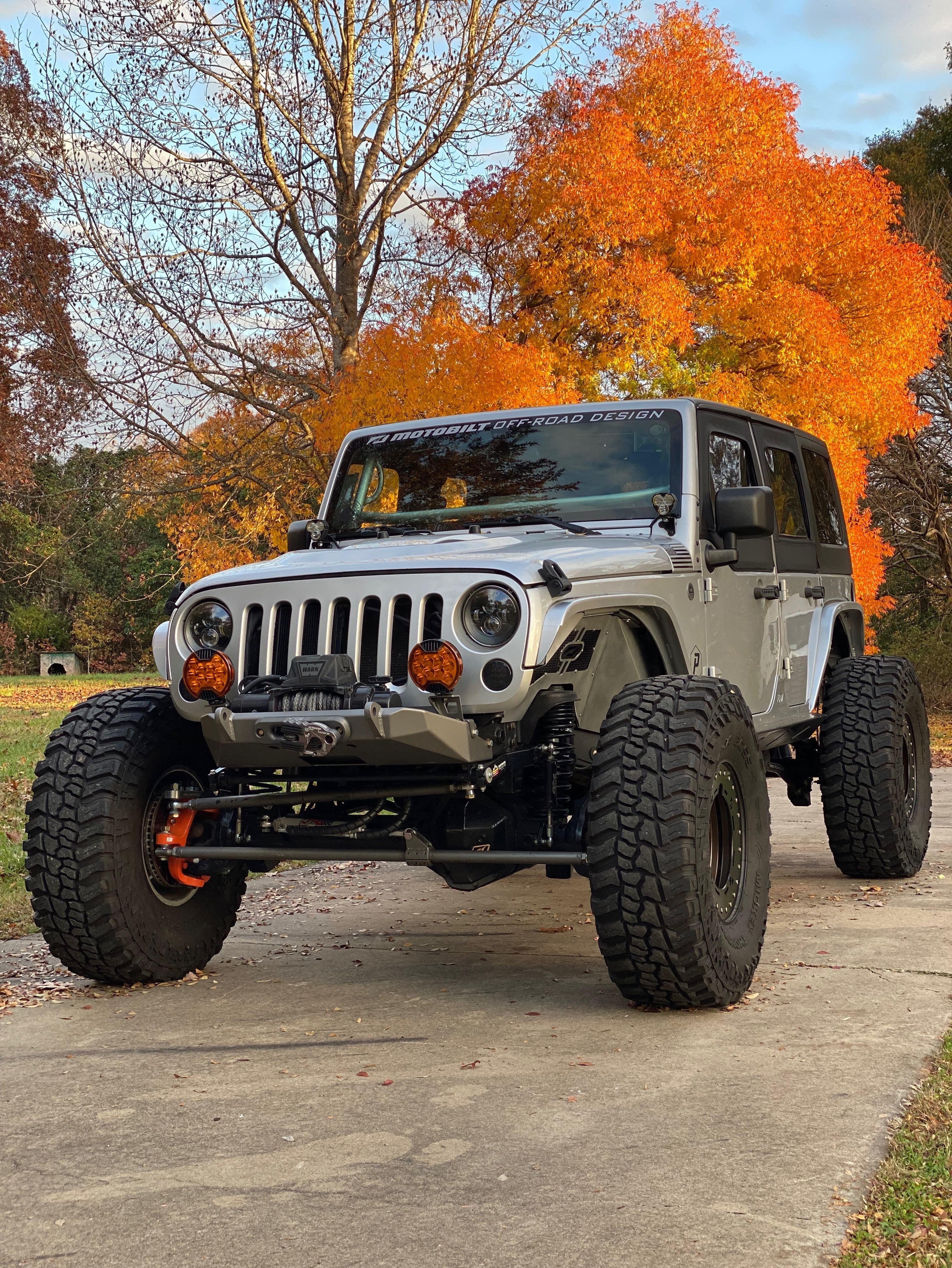 Tomahawk Frame Chop Front Bumper for Jeep JK, JL, JT