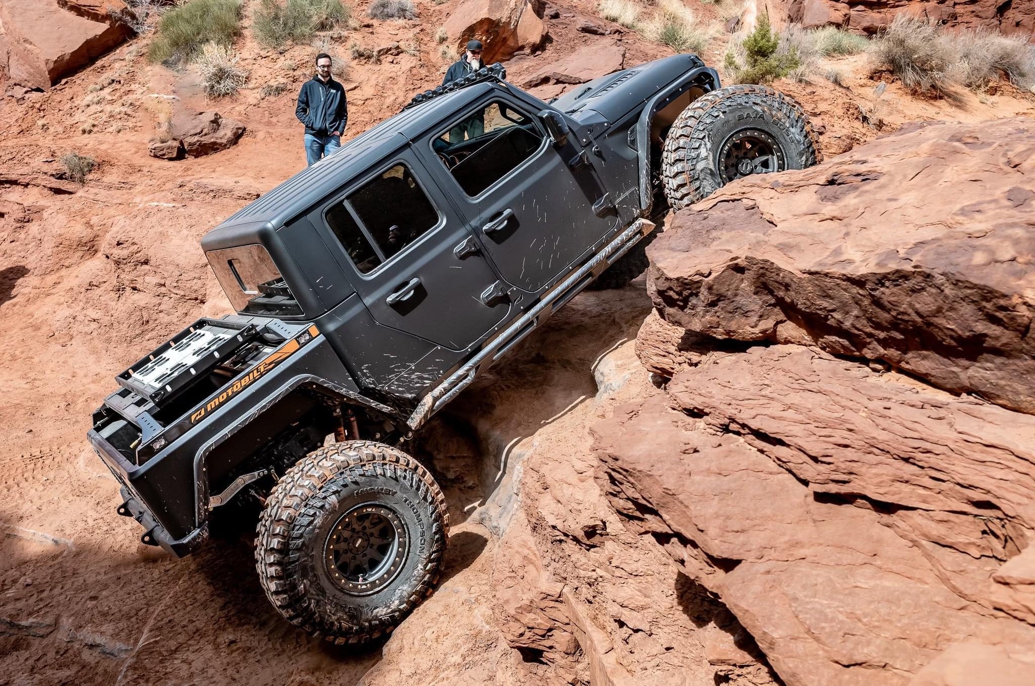 Frame Mounted Rocker Guards for Jeep JT Gladiator