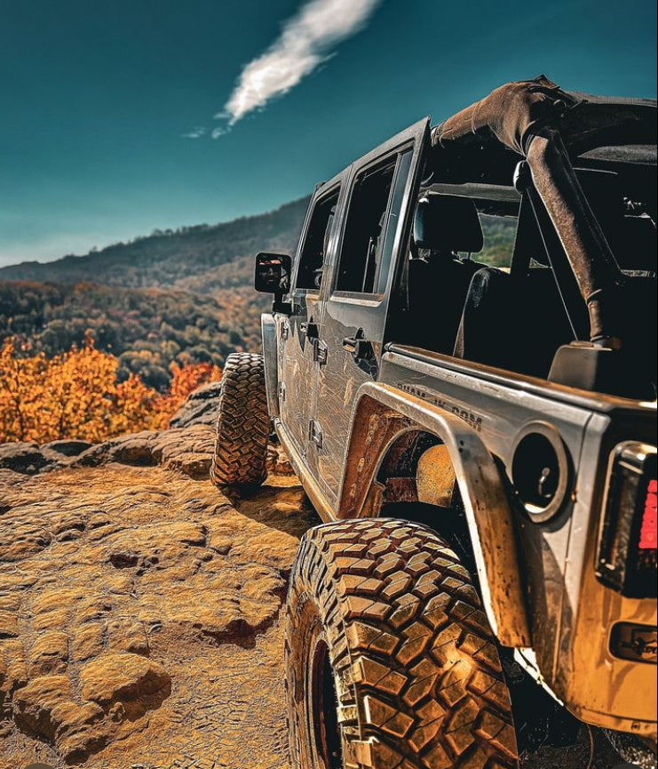 Aluminum Rear Highline Fenders for Jeep JK/JKU