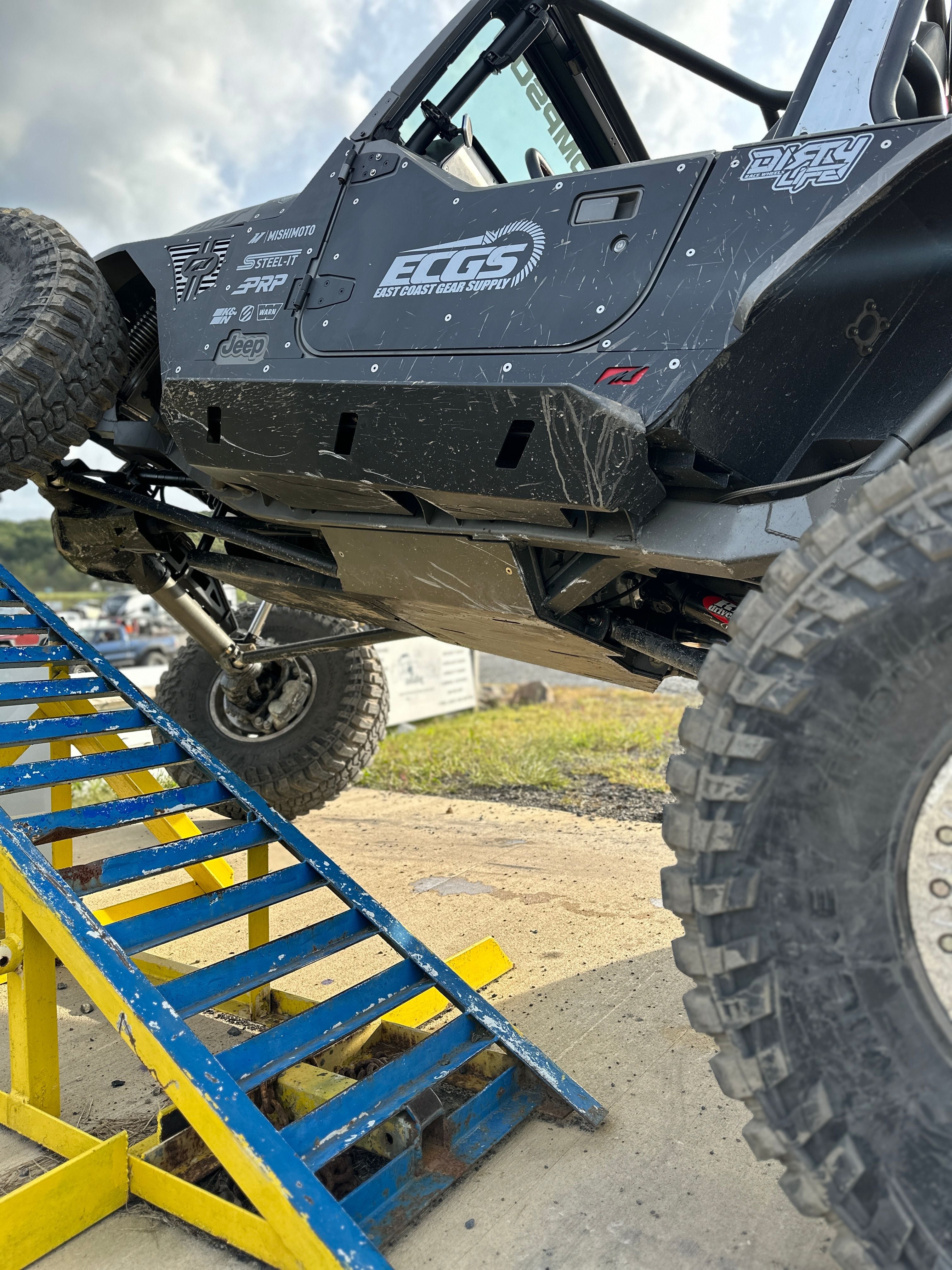 Rocker Guards with Boat Side Steps for Jeep TJ