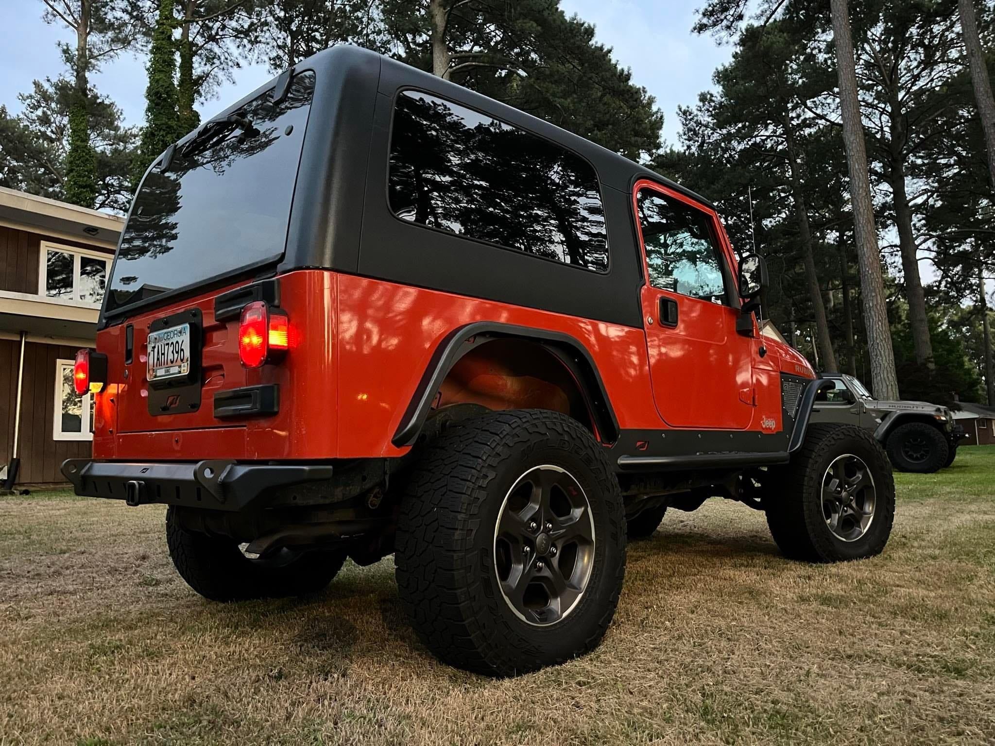 Full Length Rocker Guards for Jeep LJ Unlimited