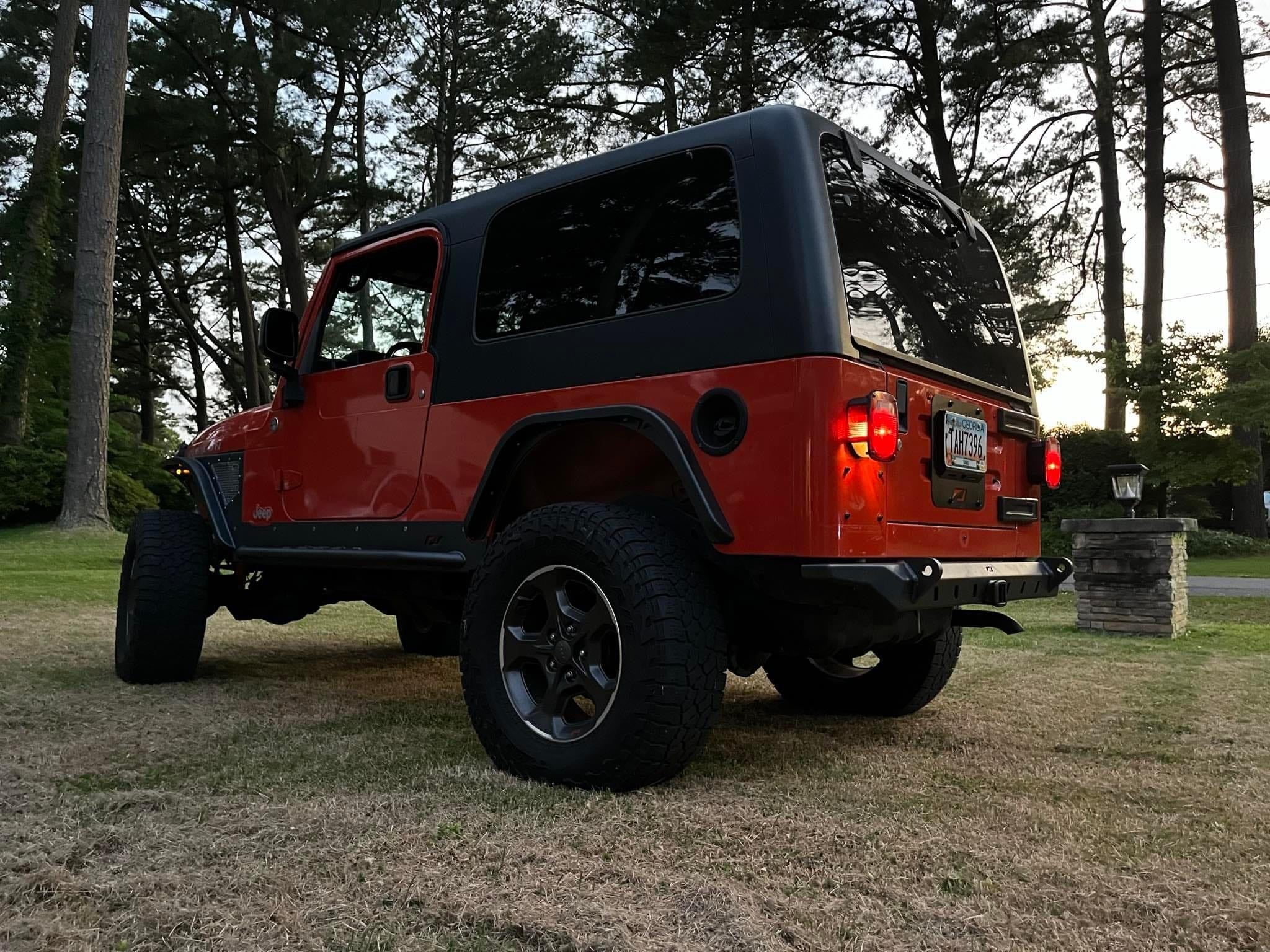 Rear Double Arch 2" Fender Flare Set for Jeep TJ/LJ