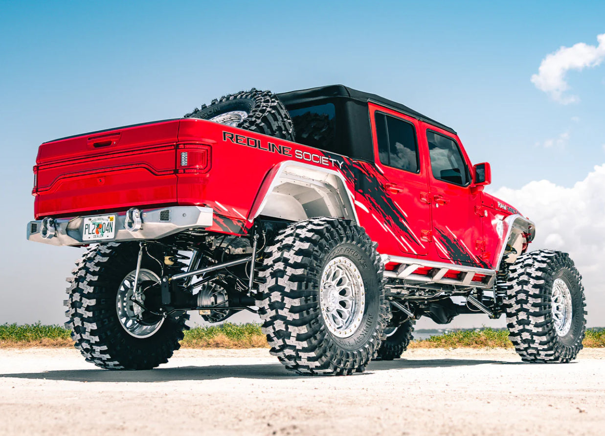 Aluminum Rear Highline Fenders for Jeep JT Gladiator