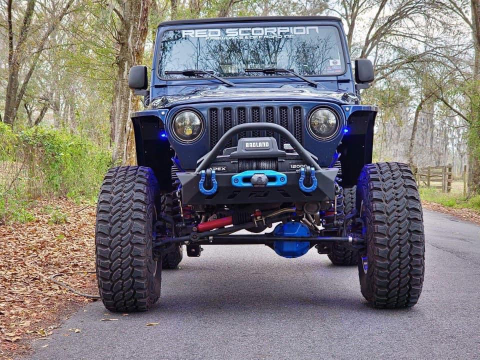 Crusher Series Front Bumper w/ Bull Bar for Jeep YJ / TJ /LJ