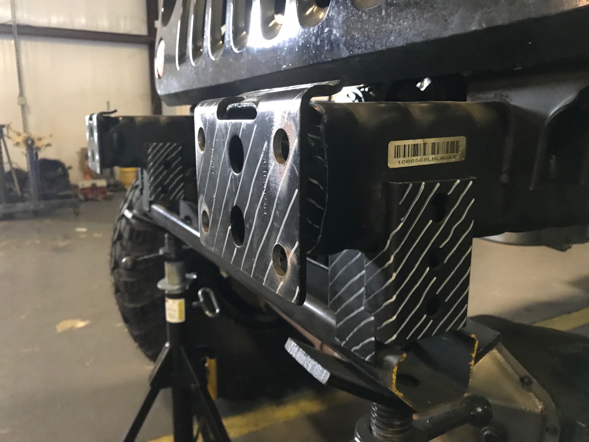 Hatchet Series Front Frame Chop Bumper for Jeep JK / JKU