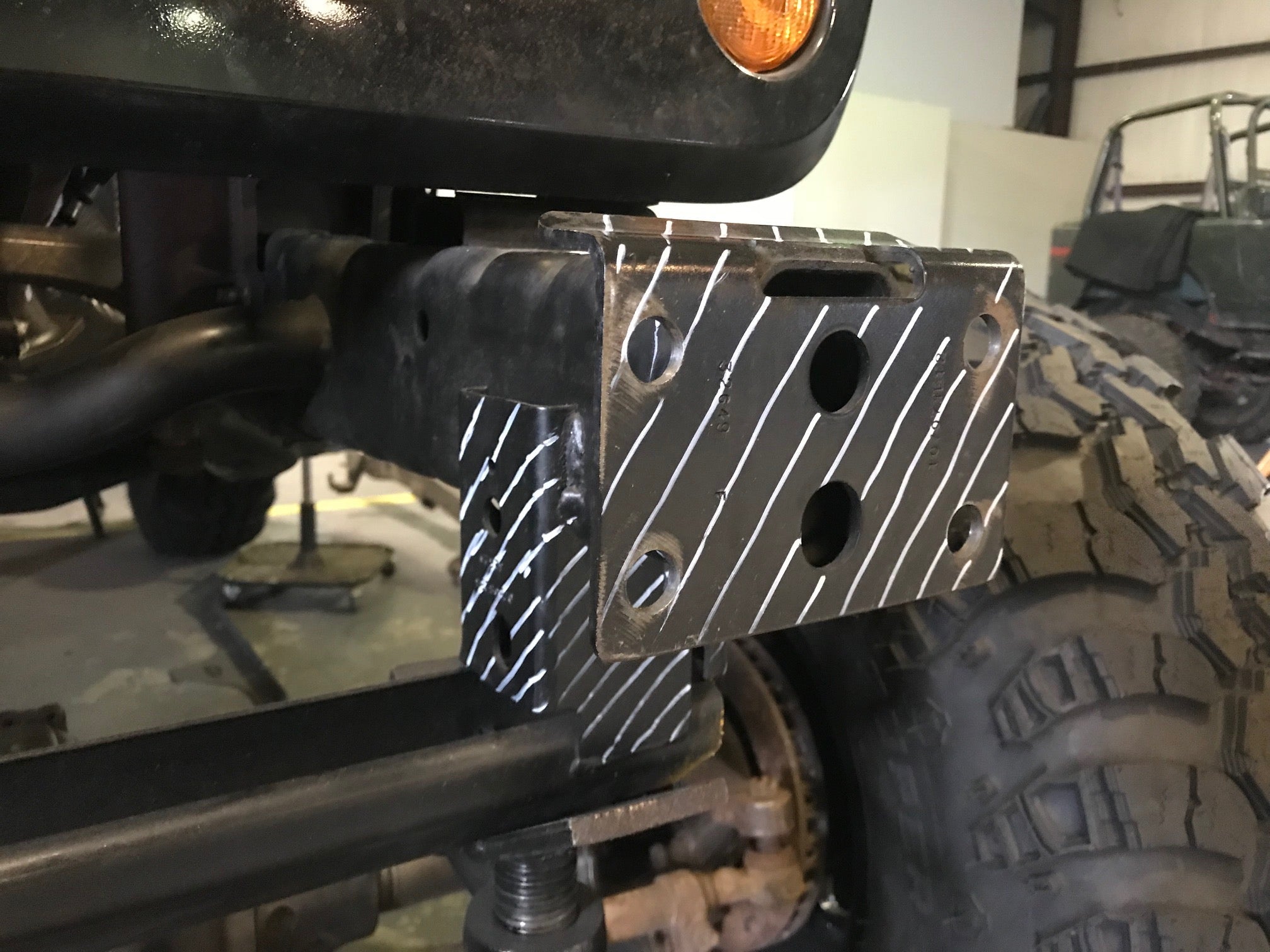 Hatchet Series Front Frame Chop Bumper w/Stinger for Jeep JK  / JKU