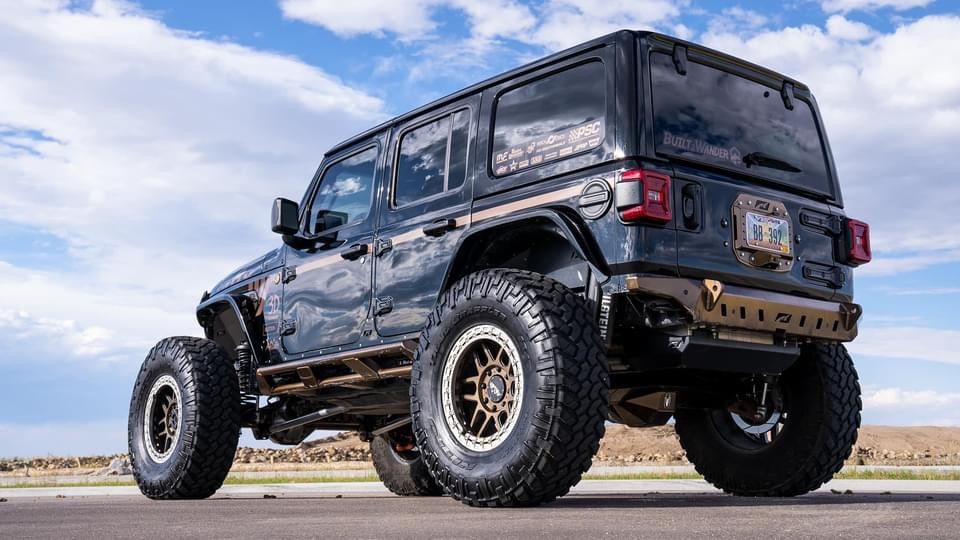 Aluminum Rear Fender Flares for Jeep JL/JLU