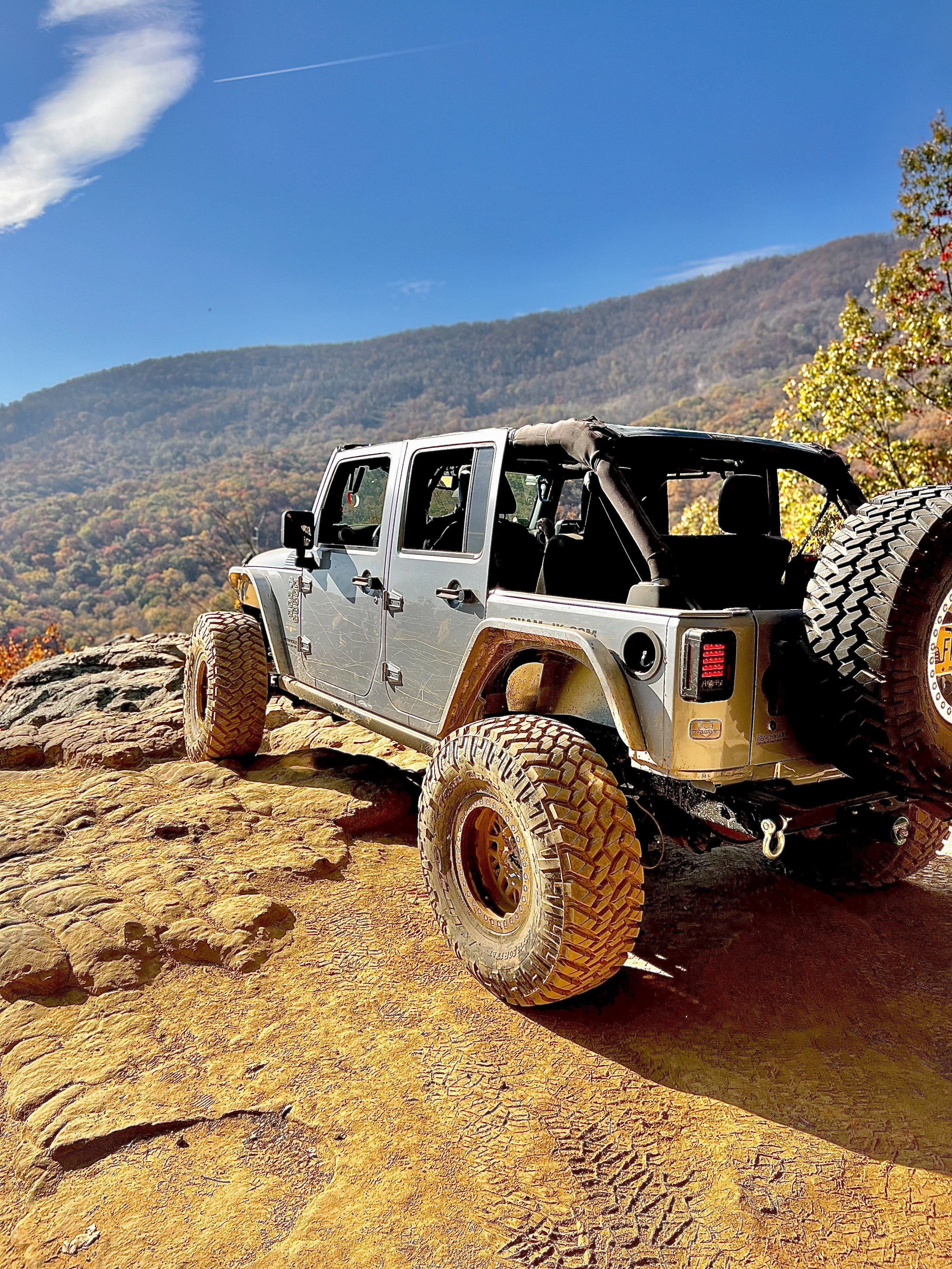 Aluminum Rear Highline Fenders for Jeep JK/JKU